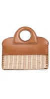 Alexis Bianca Picnic Bag In Saddle