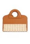 Alexis Bianca Picnic Bag In Saddle