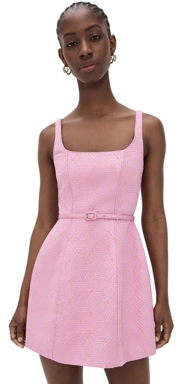 Alexis Bijoux Dress Rose Illusion In Pink