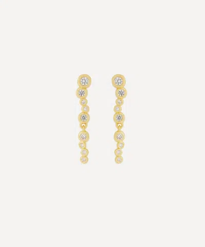 Alexis Bittar 14ct Gold-plated Asterales Cascading Drop Earrings
