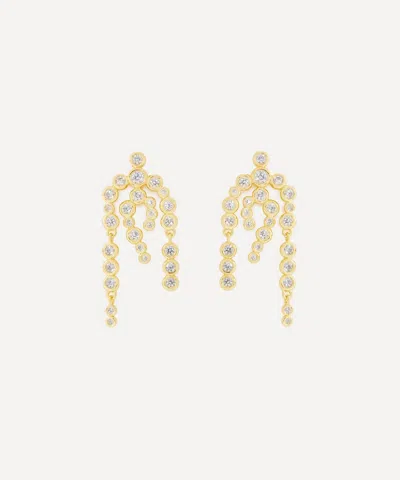 Alexis Bittar 14ct Gold-plated Asterales Chandelier Drop Earrings