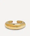 Alexis Bittar 14ct Gold-plated Large Molten Hinged Cuff Bracelet