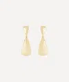 Alexis Bittar 14ct Gold-plated Luminous Lucite Armor Drop Earrings