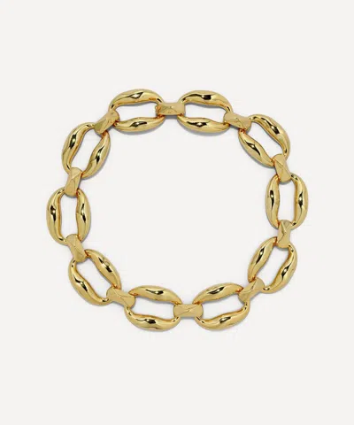 Alexis Bittar 14ct Gold-plated Molten Link Chain Necklace
