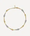 Alexis Bittar 14ct Gold-plated Solanales Crystal Pave Dewdrop Necklace In Gold