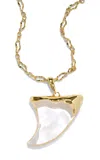 Alexis Bittar 14k Gold-plated Lucite Necklace