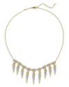 Alexis Bittar Alexis Bitar Solanales Pave Spear Statement Necklace, 16-18 In Gold
