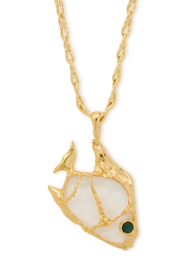 Alexis Bittar Angelfish 14kt Gold-plated Necklace