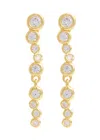 Alexis Bittar Asterales Crystal-embellished 14kt Gold-plated Drop Earrings