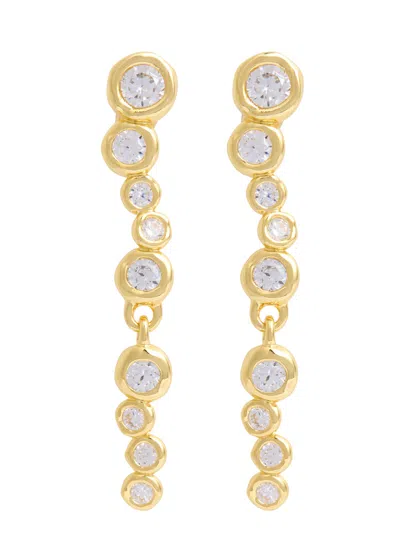 Alexis Bittar Asterales Crystal-embellished 14kt Gold-plated Drop Earrings