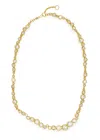 Alexis Bittar Asterales Crystal-embellished 14kt Gold-plated Necklace In Gold