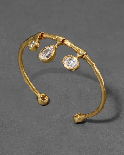 Alexis Bittar Asterales Cz Charm Cuff Bracelet In Multi