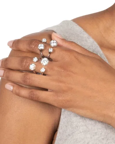 Alexis Bittar Asterales Open Ring In Metallic