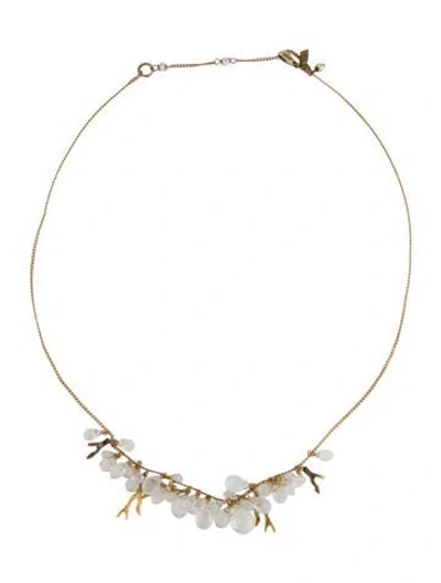 Pre-owned Alexis Bittar Branch Collar Necklacr, 16" In Multi
