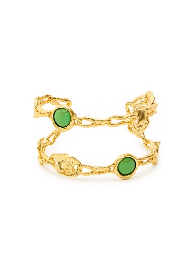 Alexis Bittar Brut 14kt Gold-plated Cuff