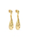 Alexis Bittar Brut 14kt Gold-plated Drop Earrings In Gold