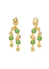 Alexis Bittar Brut 14kt Gold-plated Drop Earrings