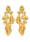 Alexis Bittar Brut 14kt Gold-plated Drop Earrings In Gold