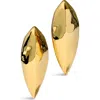 Alexis Bittar Brut Armor Clip-on Earrings In Gold