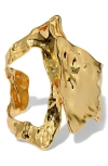 Alexis Bittar Brut Cutout Angular Cuff Bracelet In No Stones