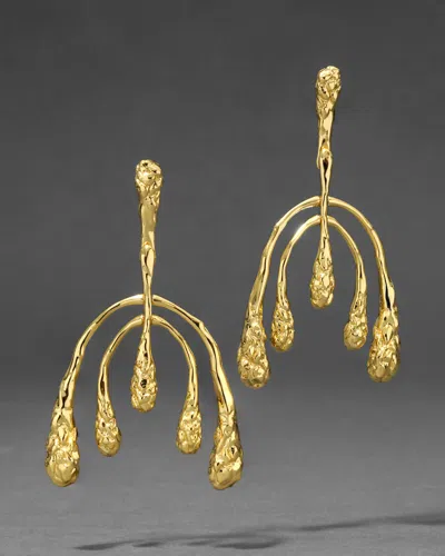 Alexis Bittar Brut Mobile Earrings In Gold