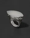 Alexis Bittar Brut Slice Ring In Silver