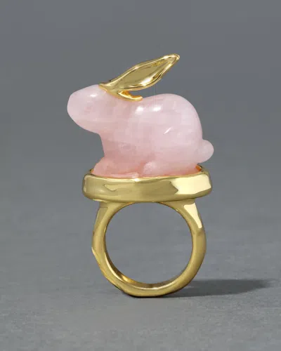 Alexis Bittar Bunny Ring In Purple