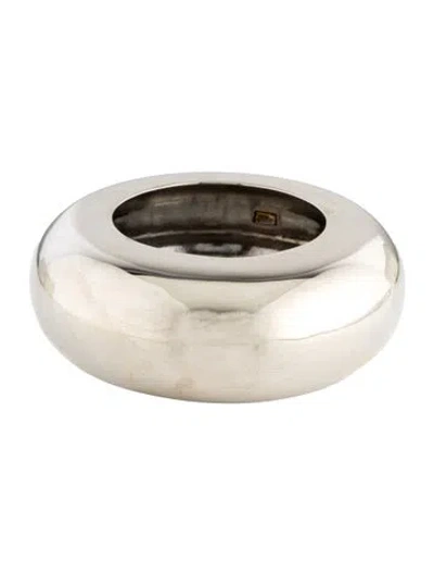 Pre-owned Alexis Bittar Chunky Domed Bangle, 8" In Multi