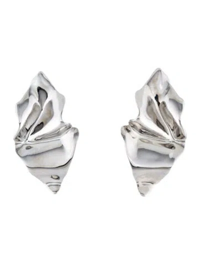 Pre-owned Alexis Bittar Crumpled Drop Earrings In Multicolor