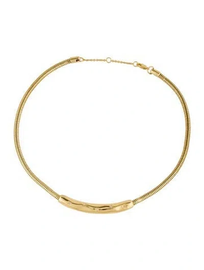 Pre-owned Alexis Bittar Crystal Collar Necklace, 17.75" In Multi