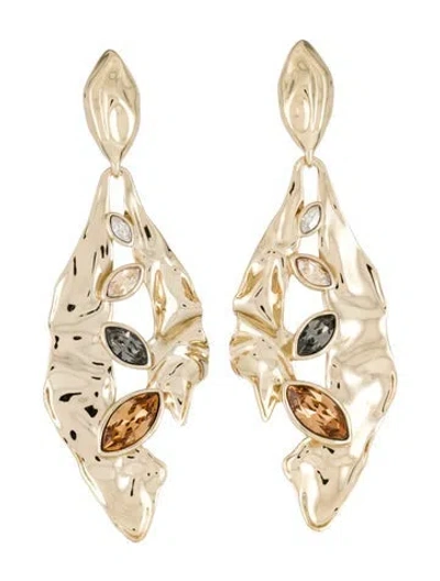 Pre-owned Alexis Bittar Crystal Drop Earrings