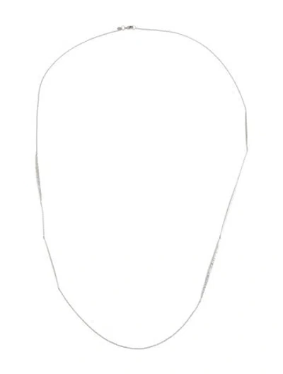 Pre-owned Alexis Bittar Crystal Miss Havisham Spear Station Necklace, 42" In Multi