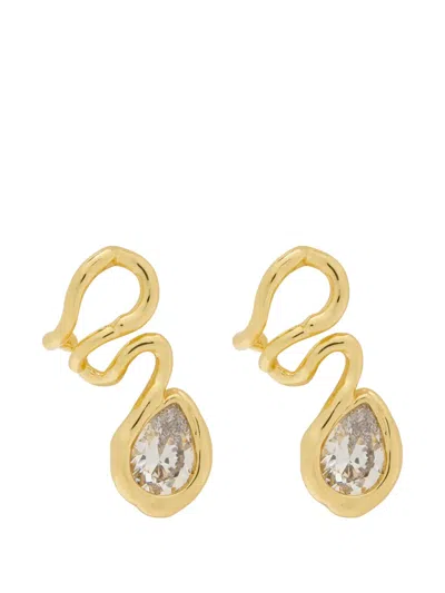 Alexis Bittar Asterales Floating Cubic Zirconia Vine Ring In Metallic