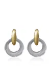 Alexis Bittar Door Knocker Lucite Earrings In Gold