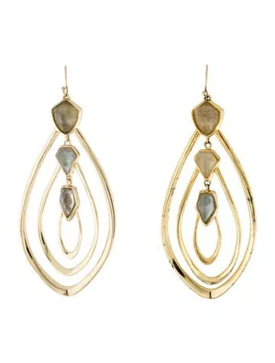 Pre-owned Alexis Bittar Drop Earrings In Multi