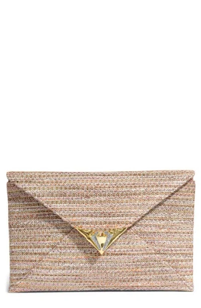 Alexis Bittar Envelope Clutch Bag In Pink