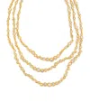 Alexis Bittar Gold-plated Asterales Layered Necklace