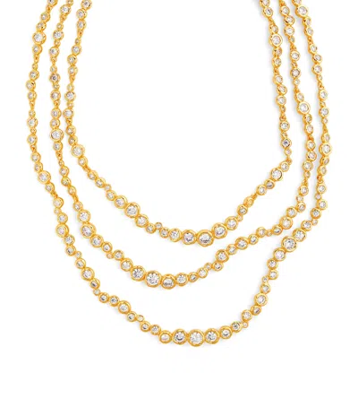Alexis Bittar Gold-plated Asterales Layered Necklace