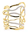 Alexis Bittar Gold-plated Solanales Cuff Bracelet In Gold