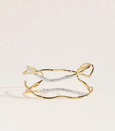 Alexis Bittar Gold-plated Solanales Cuff Bracelet