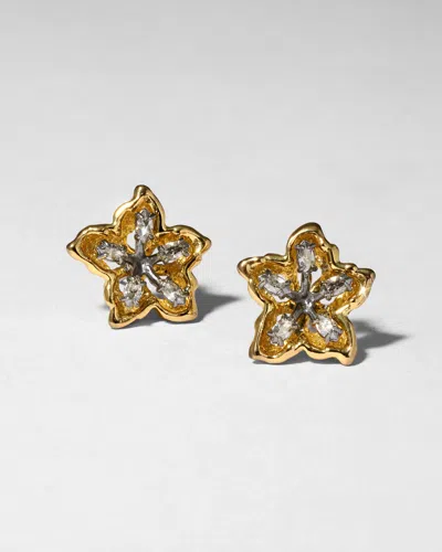 Alexis Bittar Jardin Stud Earrings In Gold