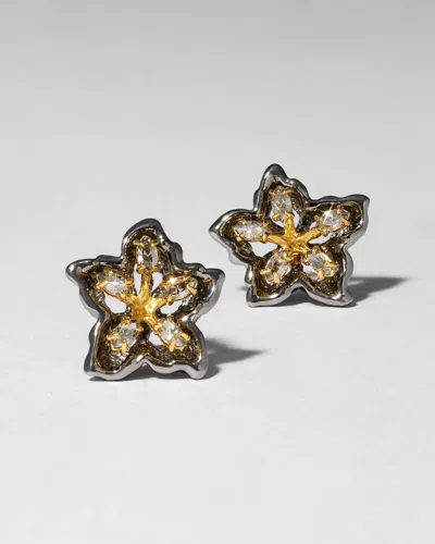 Alexis Bittar Jardin Stud Earrings In Gold