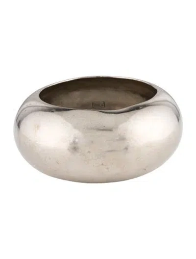 Pre-owned Alexis Bittar Large Liquid Dome Bangle Bracelet, 7.5" In Multi