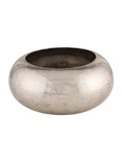 Pre-owned Alexis Bittar Large Liquid Dome Bangle Bracelet, 7.5" In Multi