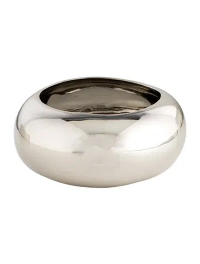 Pre-owned Alexis Bittar Large Liquid Dome Bangle Bracelet, 8" In Multi
