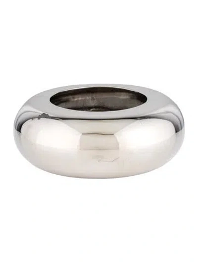 Pre-owned Alexis Bittar Large Liquid Dome Bangle Bracelet, 8" In Multi