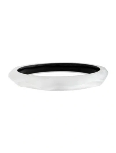 Pre-owned Alexis Bittar Liquid Lucite Bangle Bracelet, 8" In Multicolor