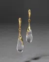 Alexis Bittar Liquid Lucite Teardrop Post Earring- In Pattern