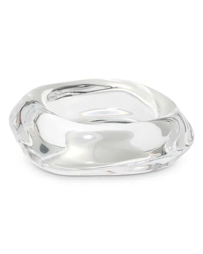 Alexis Bittar Liquid Lucite Wave Bangle Bracelet In Metallic