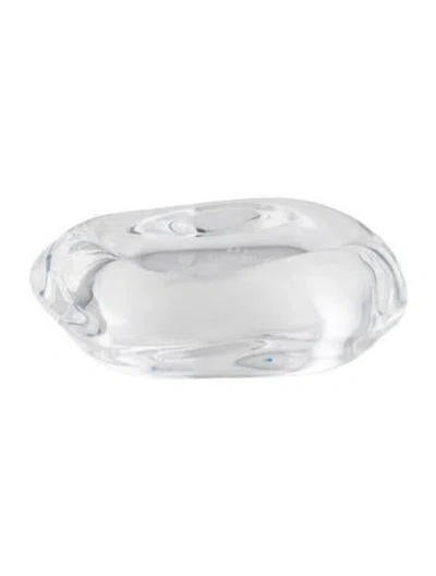Pre-owned Alexis Bittar Liquid Lucite Wavy Bangle Bracelet, 8" In Multi
